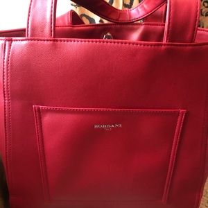 Red Borsani Purse.  Excellent Condition.